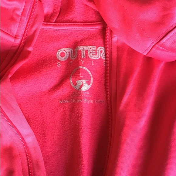 Pink Outer Style Workout Jacket - Picture 3 of 4